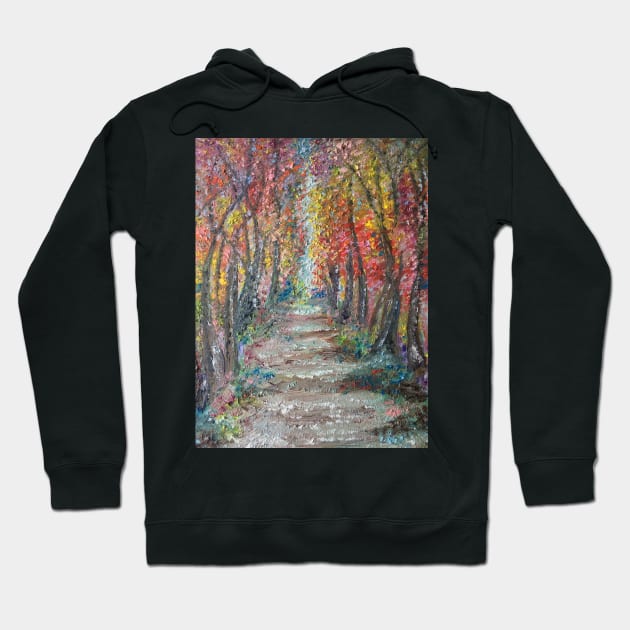 Woodland walk Hoodie by Merlinsmates